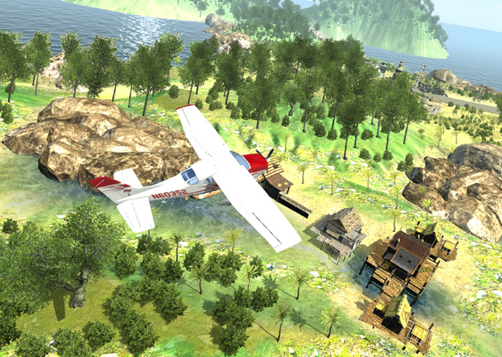 海岛飞行模拟 Island Flight Simulator