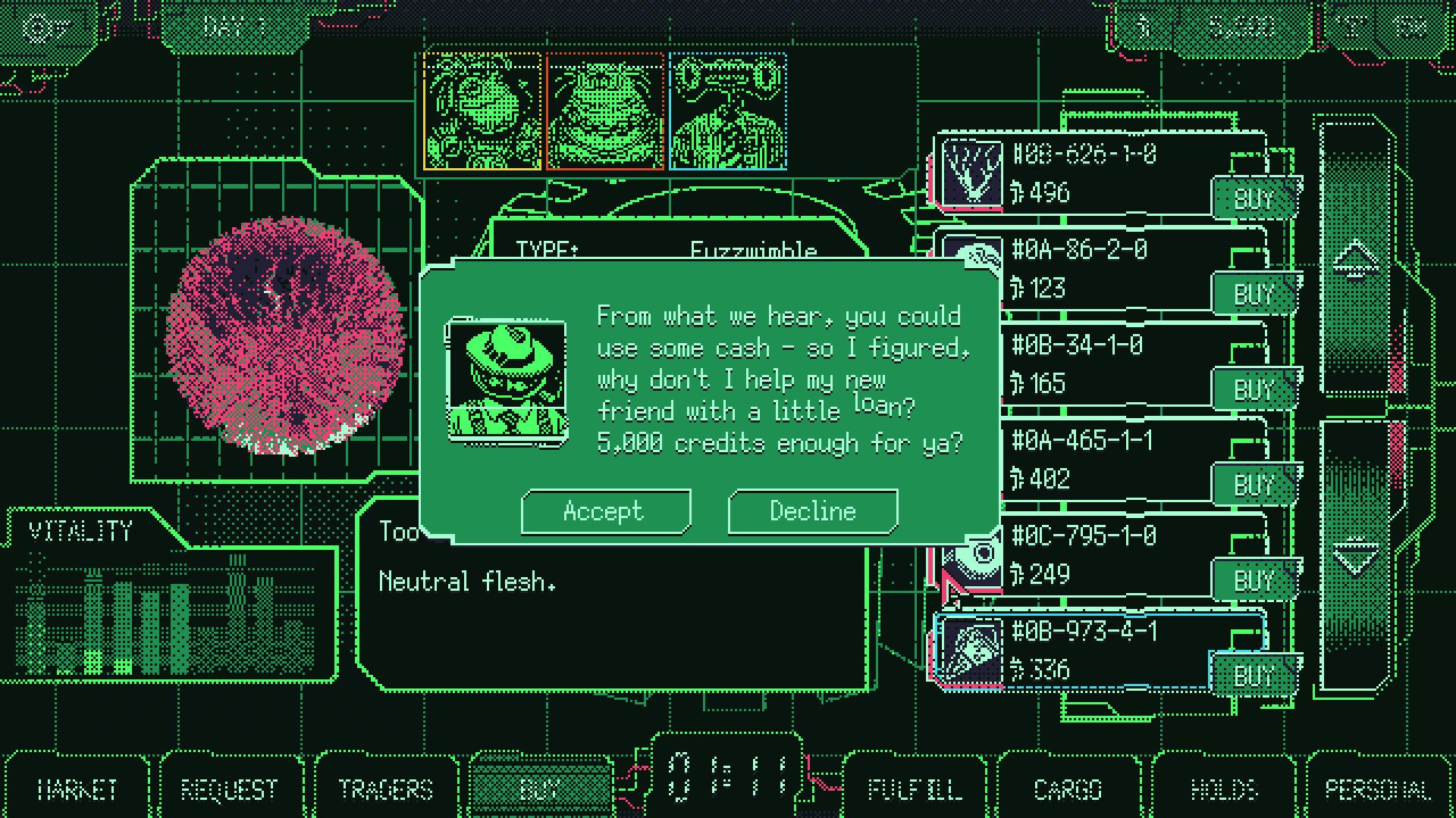 太空军阀交易QG模拟器 Space Warlord Organ Trading Simulator