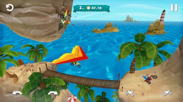 空降越野摩托车游戏 Airborne Motocross