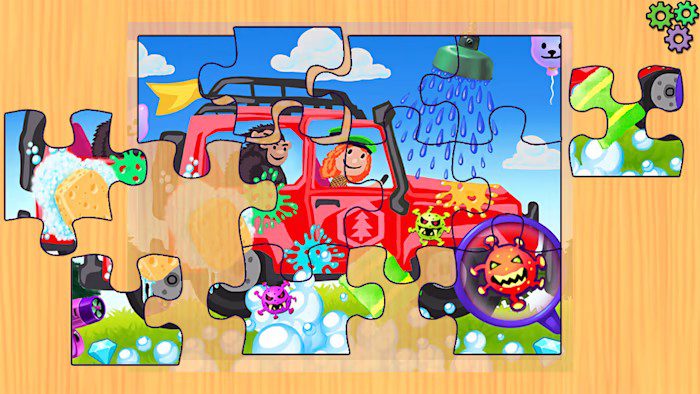 汽车拼图游戏 Cars Puzzles Game – Funny Car & Trucks Preschool Jigsaw Education Learning Puzzle Games for Babies, Kids & Toddlers_1