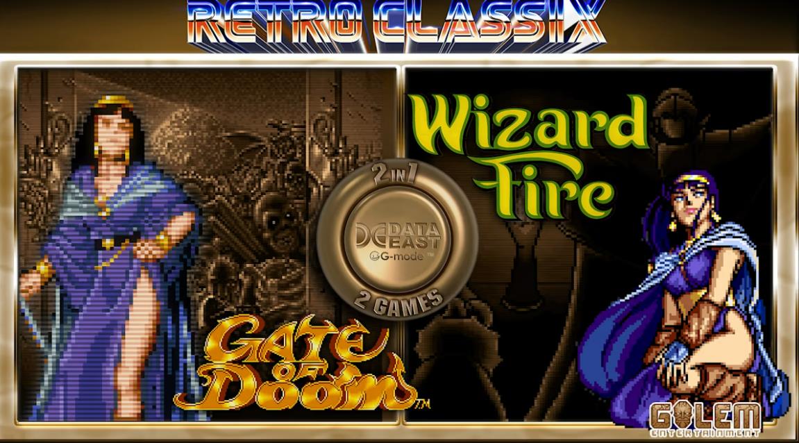Retro Classix 2-in-1 Pack: Gate of Doom & Wizard Fire