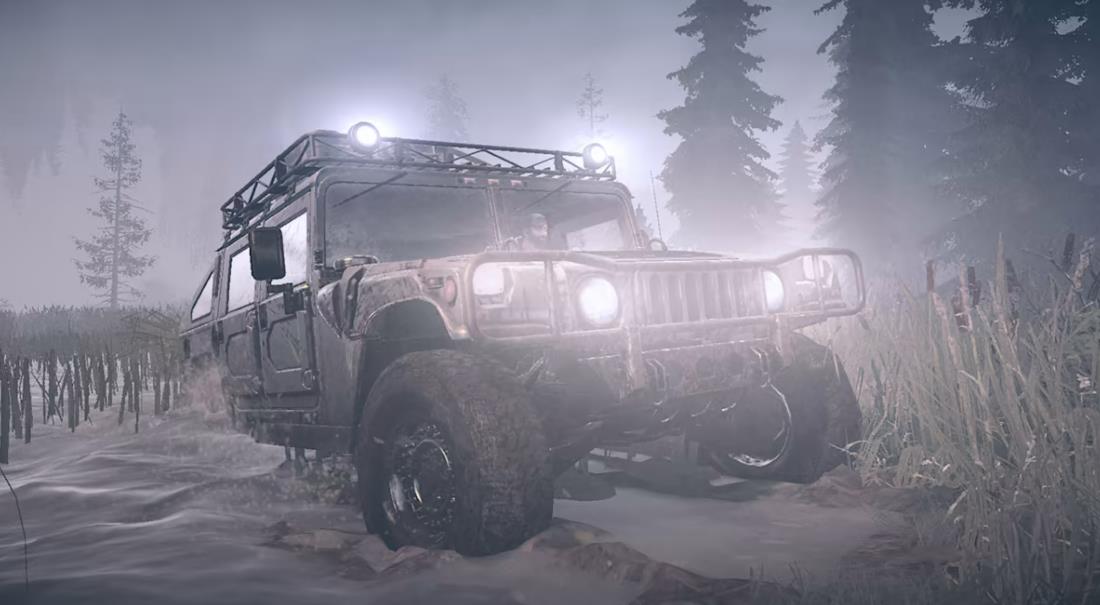 旋转轮胎 泥泞奔驰 MudRunner - American Wilds_1