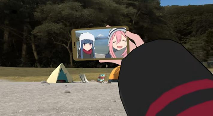 摇曳露营 本栖湖篇 Laid-Back Camp - Virtual - Lake Motosu_2