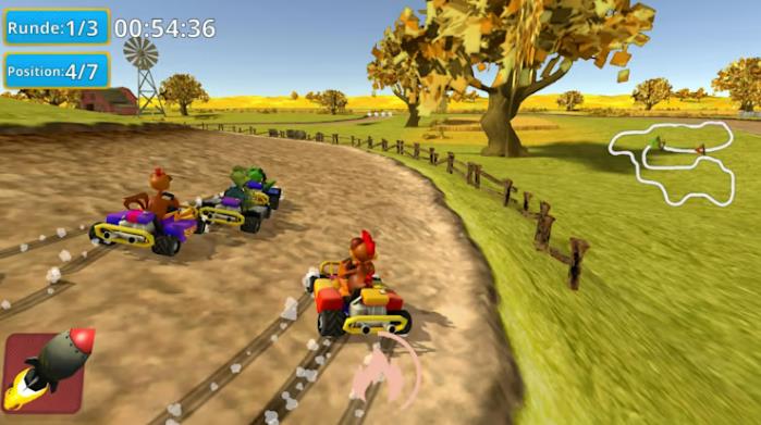 怪鸡卡丁赛2 Moorhuhn Kart XXL_2