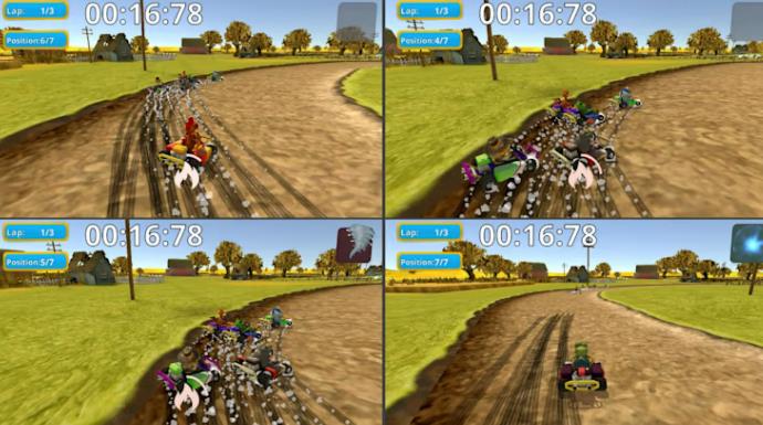 怪鸡卡丁赛2 Moorhuhn Kart XXL_4