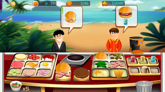 我的小小快餐摊 My little fast food booth