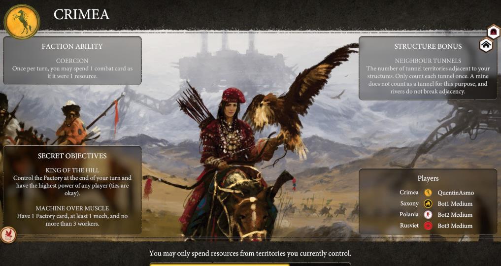 镰刀战争（Scythe: Digital Edition）