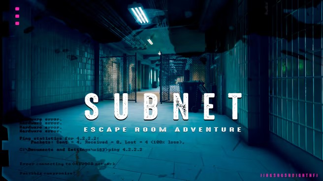 SUBNET迷失逃脱 SUBNET – Escape Room Adventure