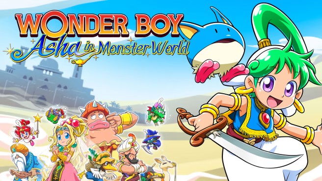 神奇男孩 爱莎在怪物世界 WONDER BOY Asha in Monster World