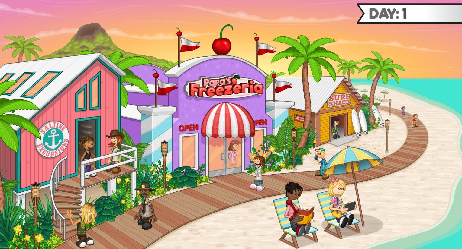 老爹的豪华冰柜（Papa’s Freezeria Deluxe）