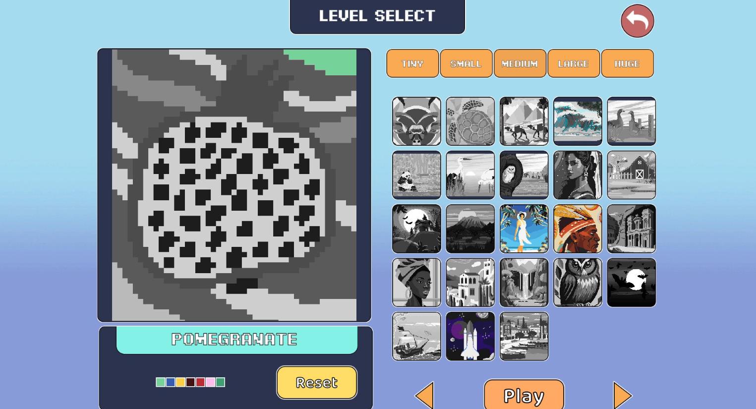 像素画画（Paint By Pixel）