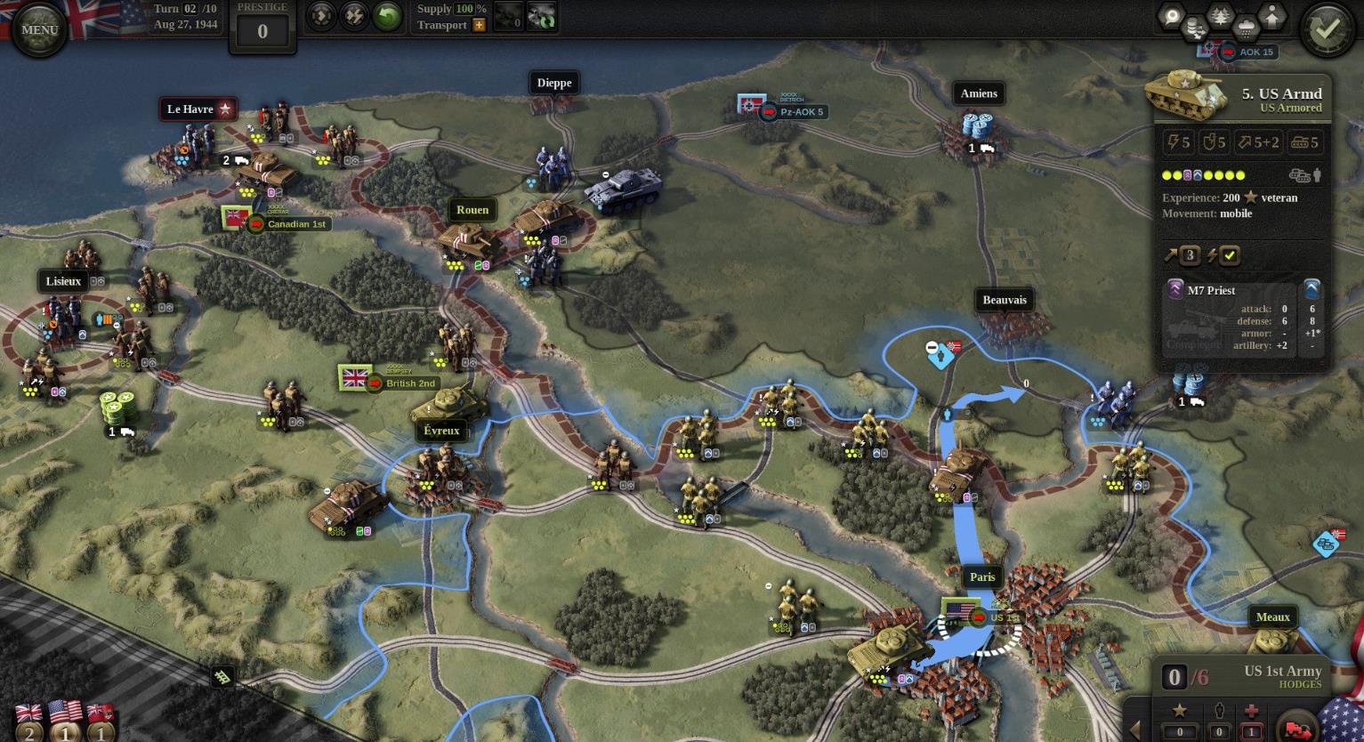 统一指挥2（Unity of Command II）