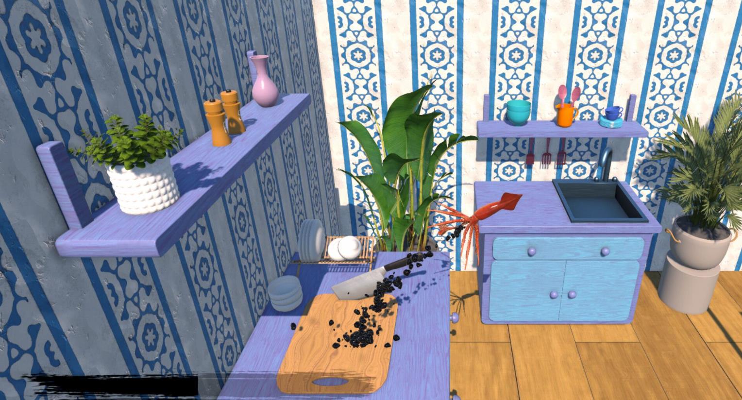 鱿鱼攀峰（Squidding Over It）_1