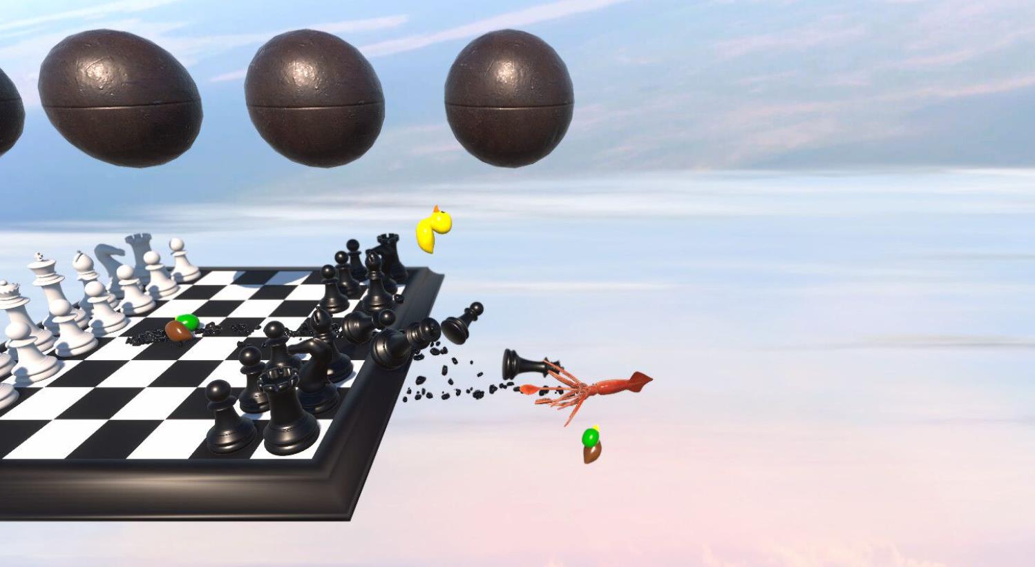 鱿鱼攀峰（Squidding Over It）