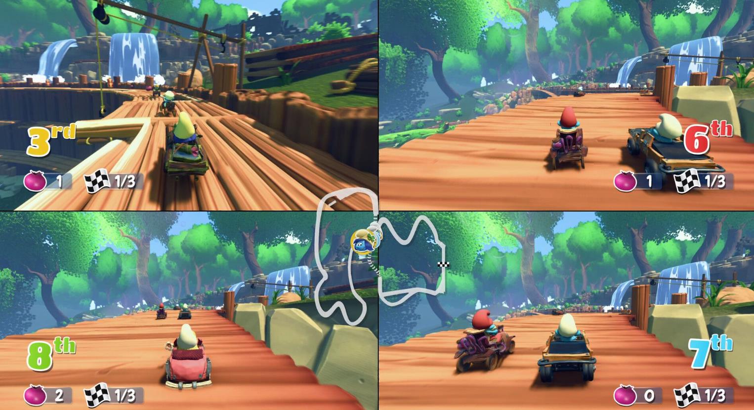 蓝精灵卡丁车（Smurfs Kart）
