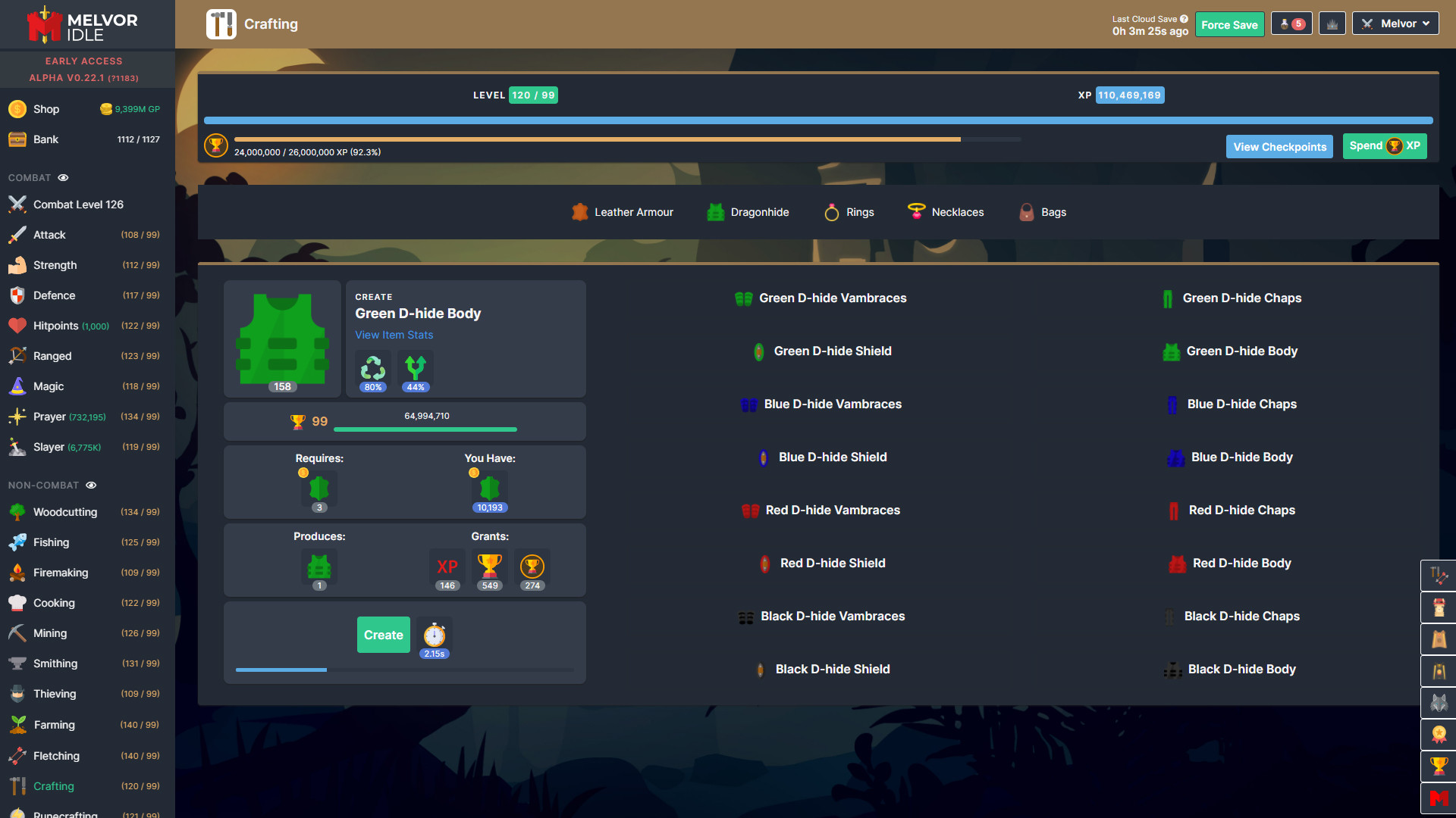 梅尔沃放置 Melvor Idle