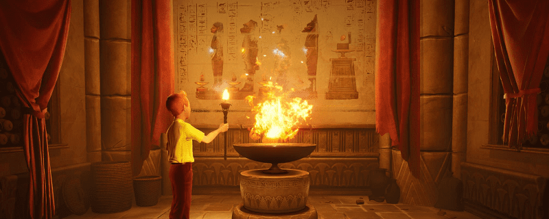 丁丁历险记 法老的雪茄