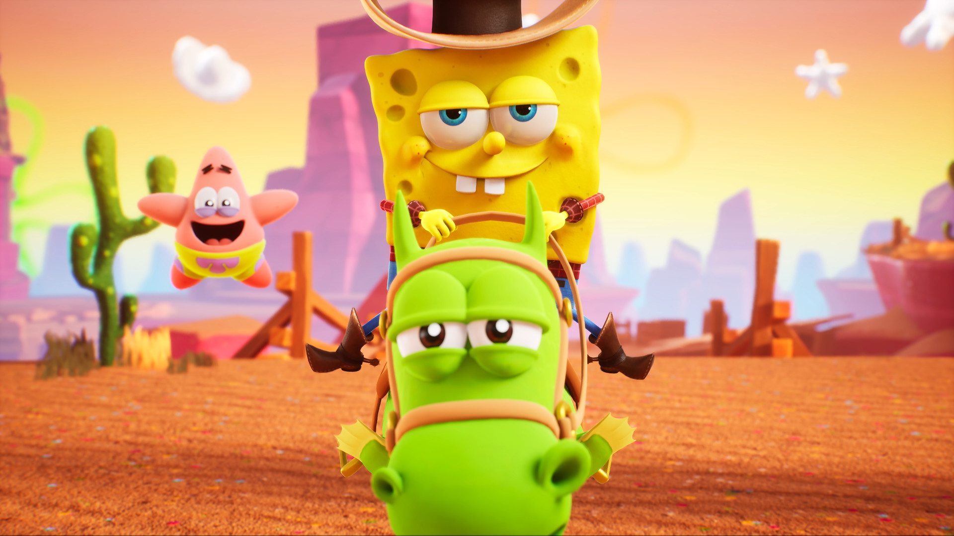 PC《海绵宝宝：宇宙摇摆 SpongeBob SquarePants: The Cosmic Shake》中文下载v1.5a