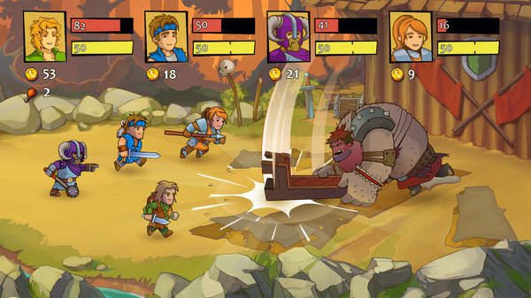 switch《勇敢大陆骑士团 Knights of Braveland》中文版nsz下载【含v1.1.7补丁+金手指】