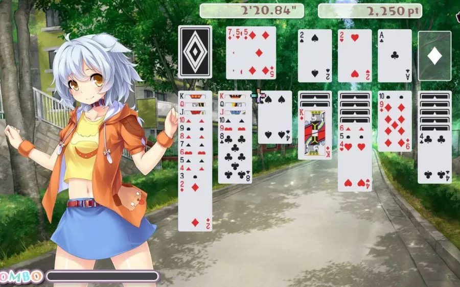 switch《美女克朗代克纸牌 Pretty Girls Klondike Solitaire》英文版金手指下载