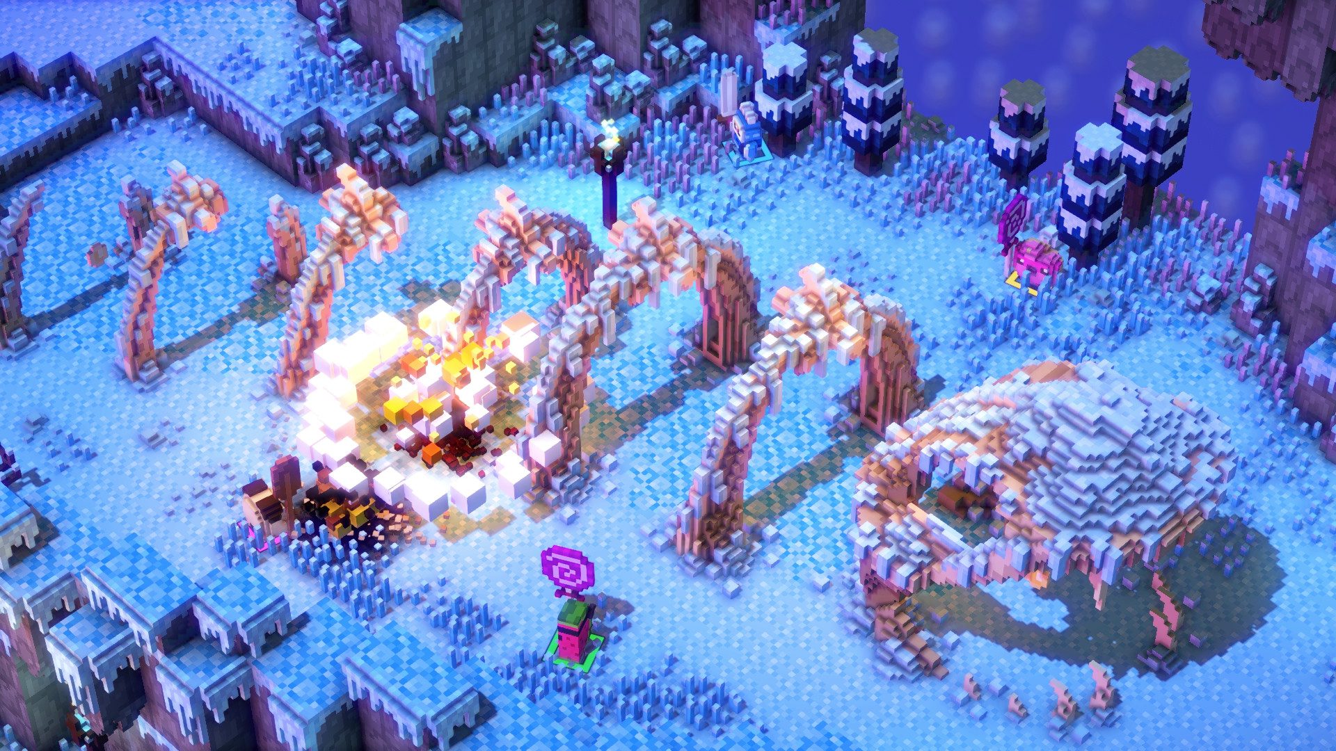 switch《像素立方世界/河畔之乡Riverbond》中文版金手指下载