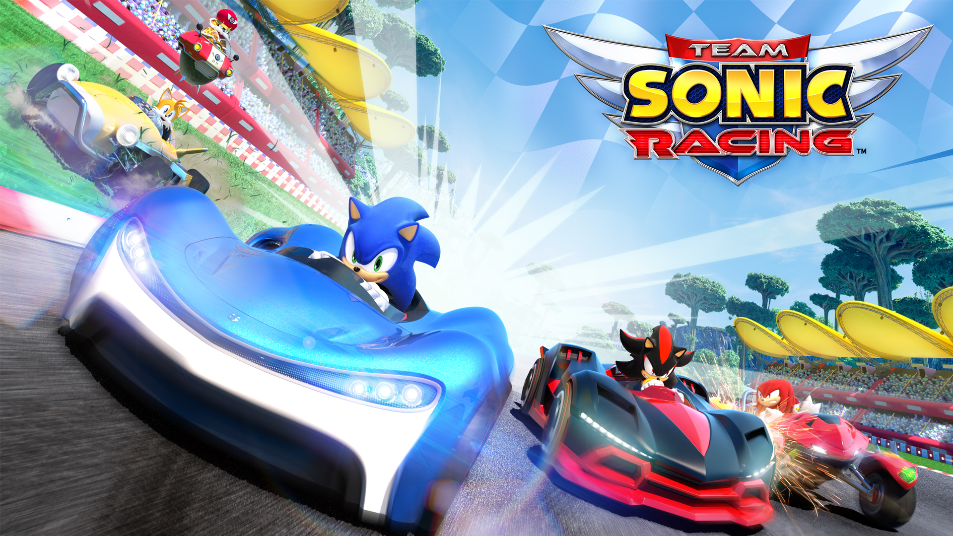 索尼克团队赛车PS4.Team Sonic Racing