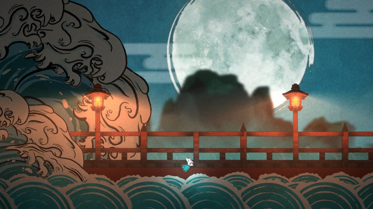 波与月夜之青莲 Bō: Path of the Teal Lotus_1