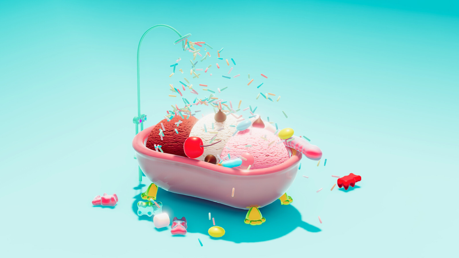 Nour 试验食品艺术.Nour: Play with Your Food