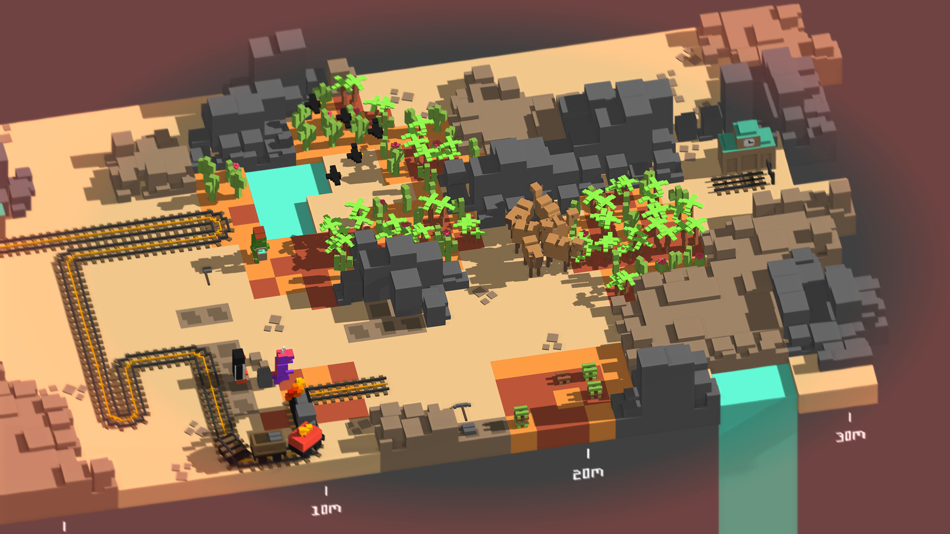 一起开火车! Unrailed!