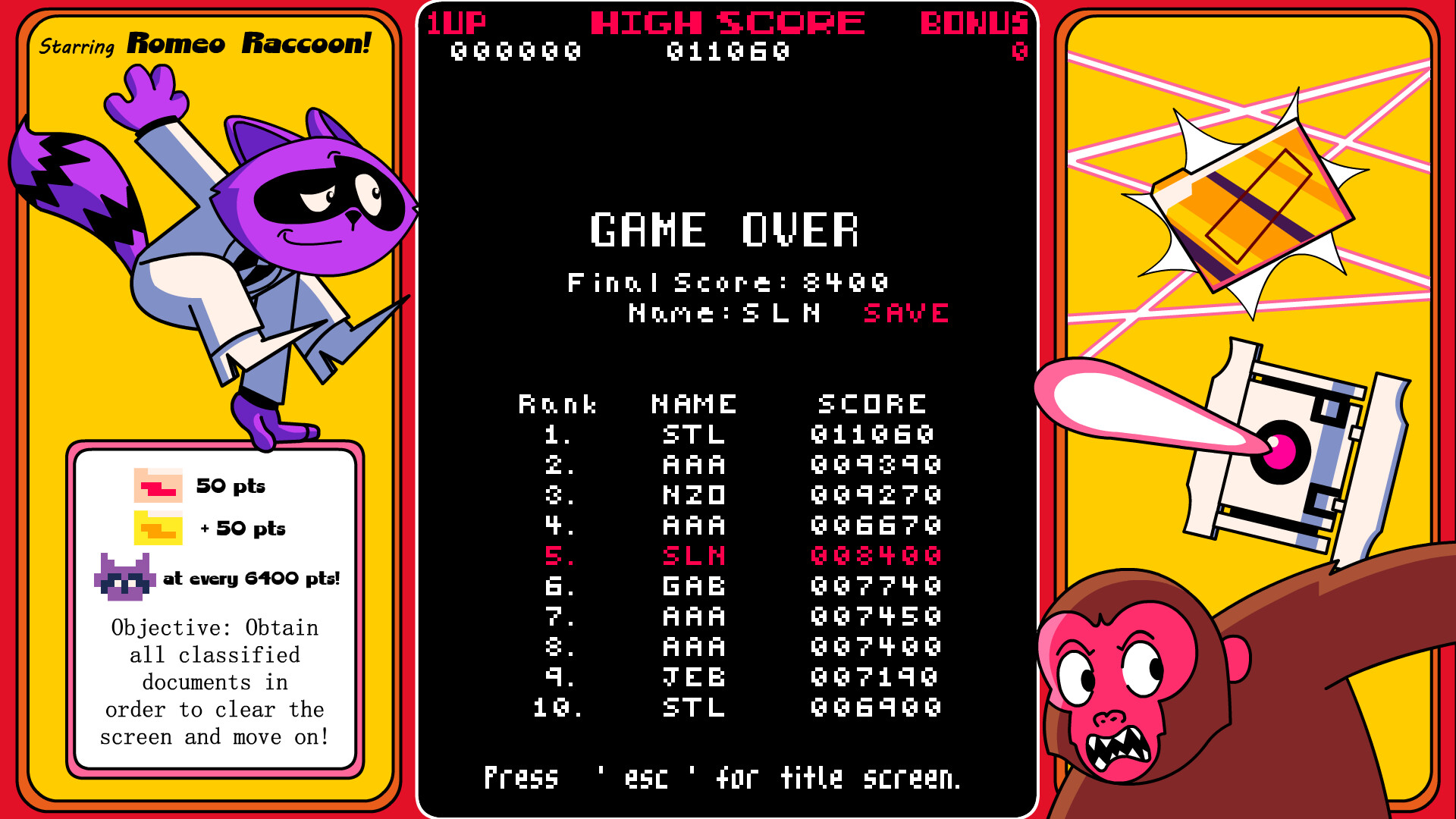 《超级间谍浣熊 Super Spy Raccoon》英文+1.1.0补丁