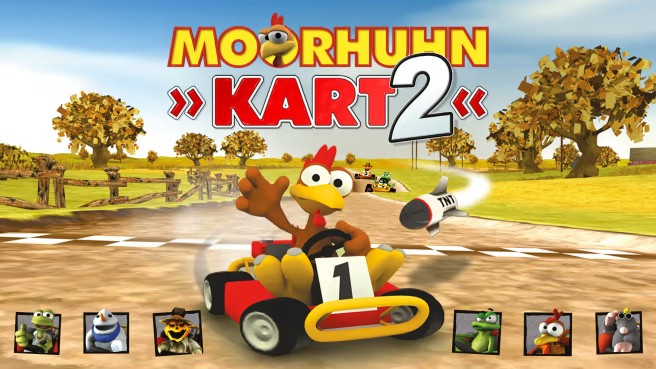 《怪鸡卡丁车2 Moorhuhn Kart XXL》v1.01