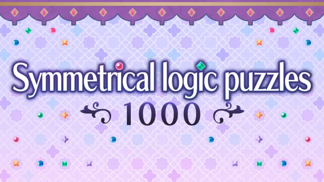 《对称逻辑解谜1000 Symmetrical logic puzzles 1000》美版中文_0