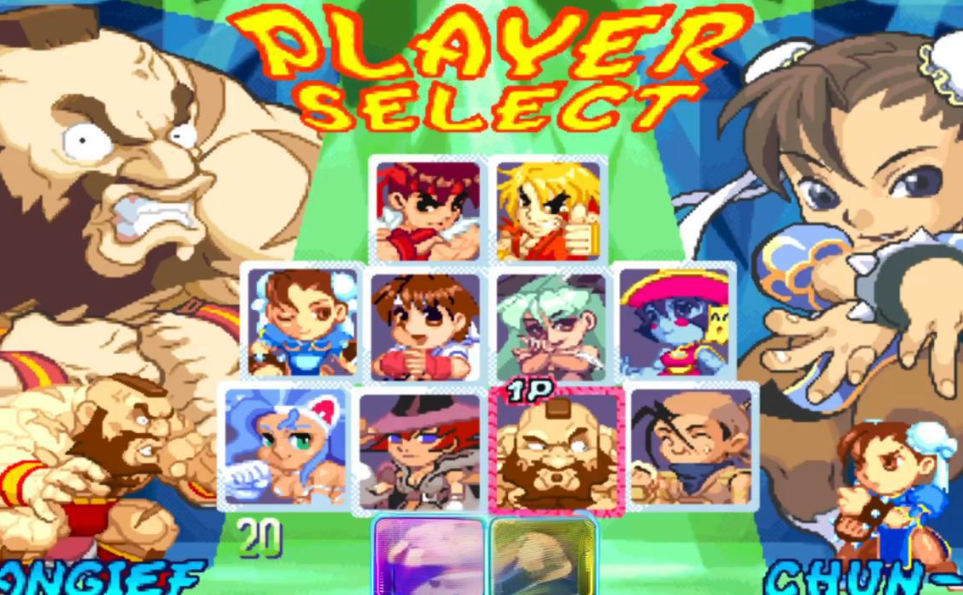 超级口袋战士（Super Pocket Fighter）PC整合版下载