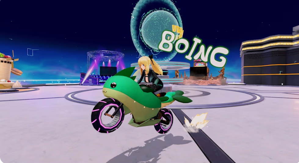 [超次元游戏 海王星 骑士对战].Neptunia Riders 美版+1.0.1补丁 switch游戏下载_2