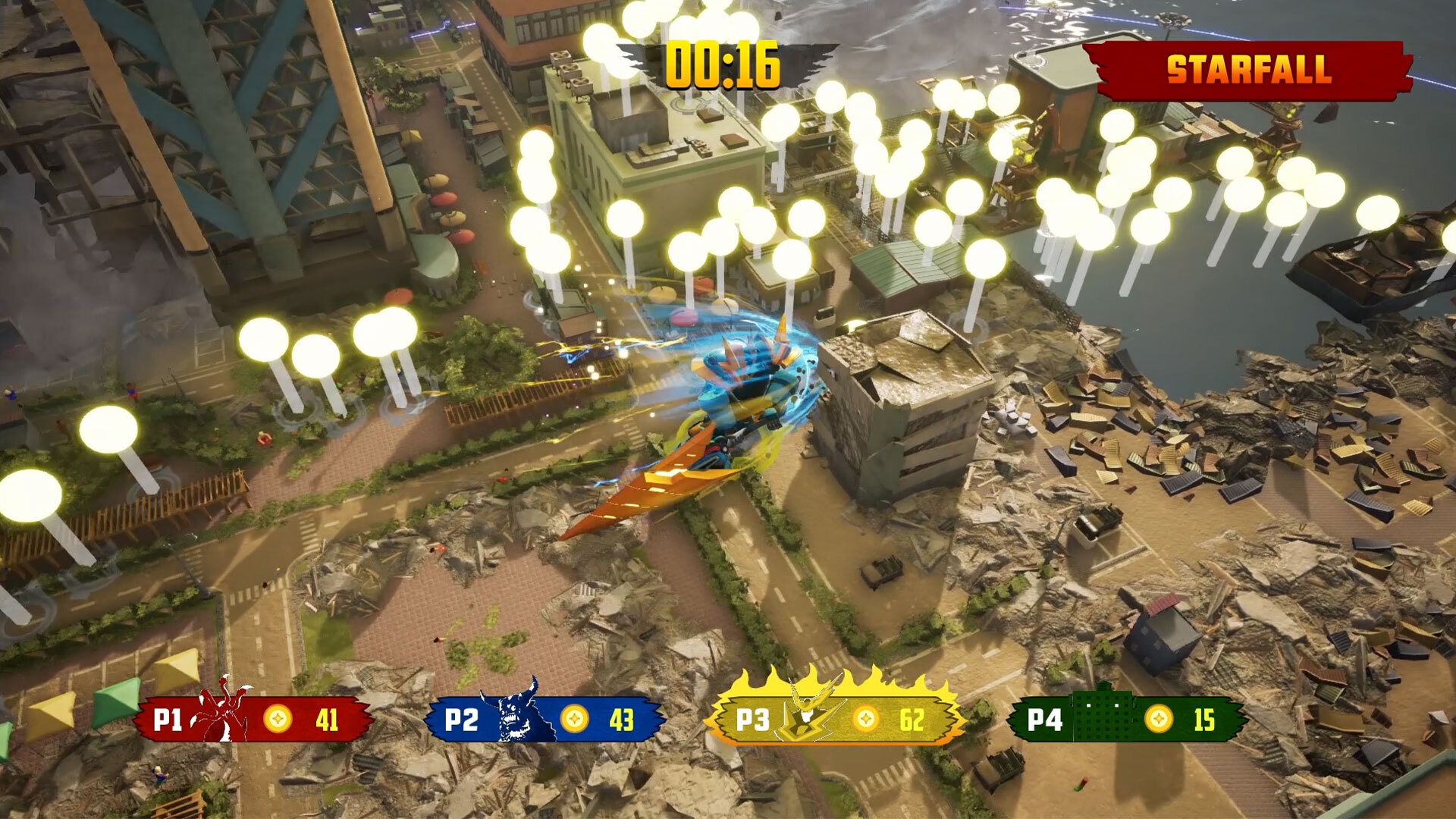 switch游戏《巨击大乱斗 GigaBash》美版中文+1.0.22补丁+5DLC