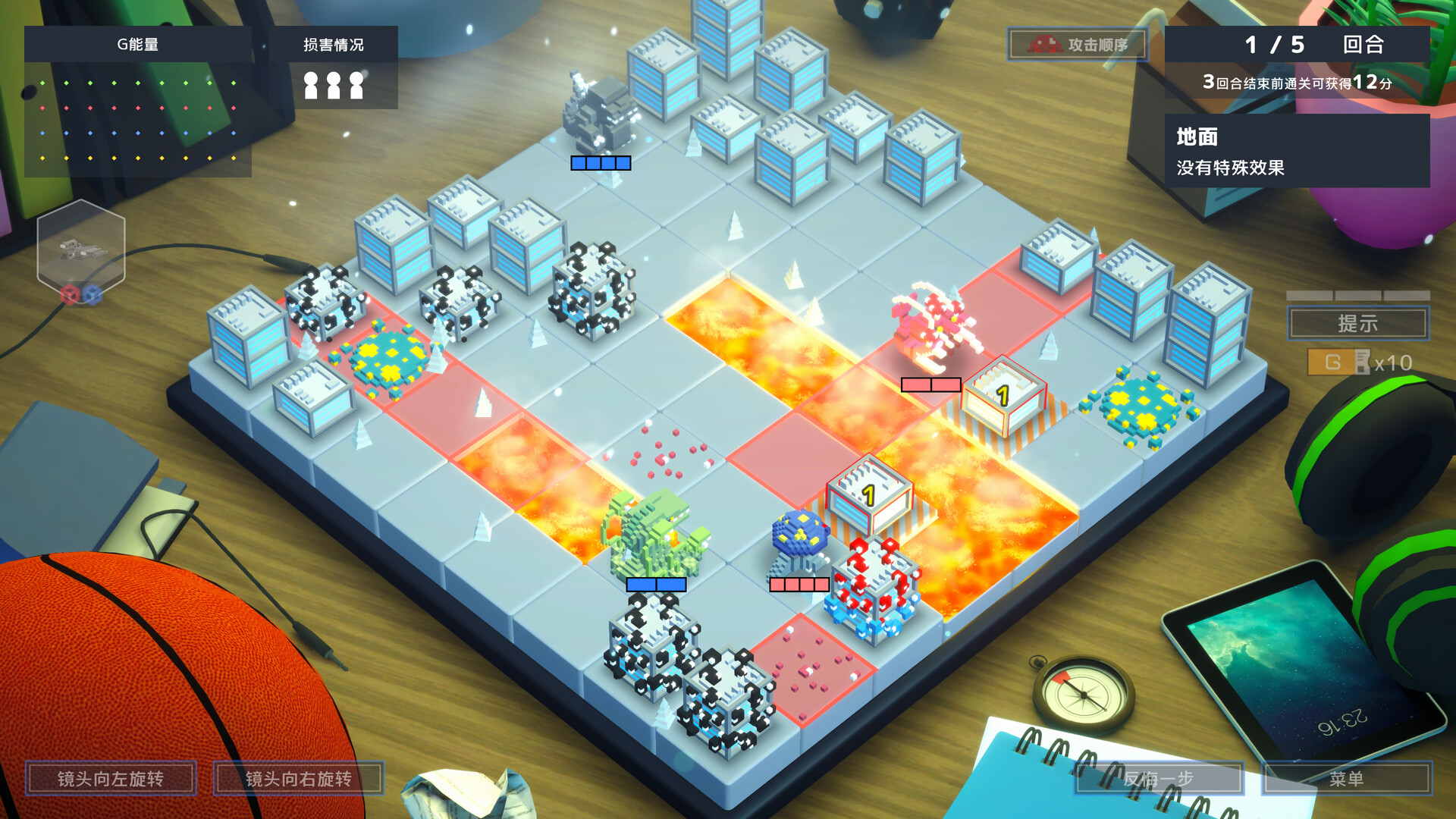 switch游戏《哥斯拉像素战争 Godzilla Voxel Wars》美版中文+1.0.4补丁