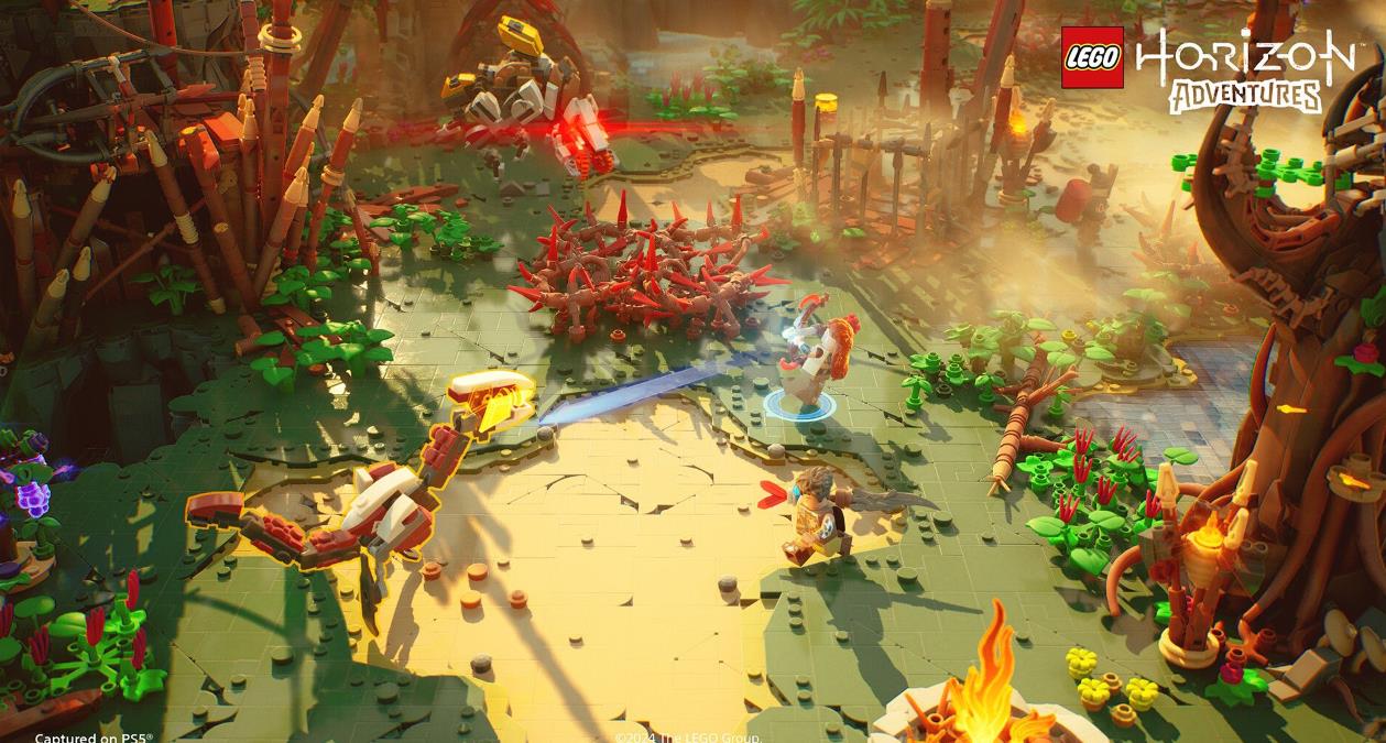 switch游戏《乐高地平线大冒险 LEGO Horizon Adventures》美版中文+1.4.0补丁+2DLC