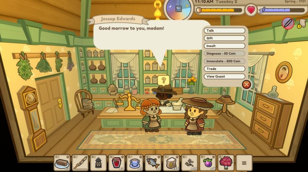 switch游戏《梅林的回声 Echoes of the Plum Grove》美版中文+1.0.5补丁