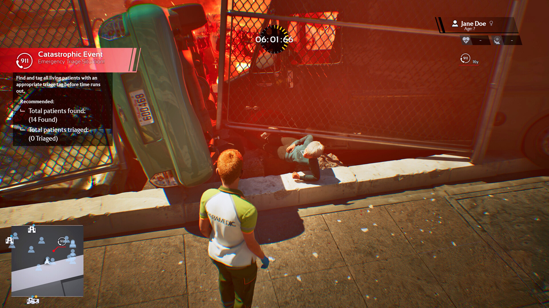 PC游戏《救护车生活：救护员模拟器 Ambulance Life: A Paramedic Simulator》中文v1.2.1