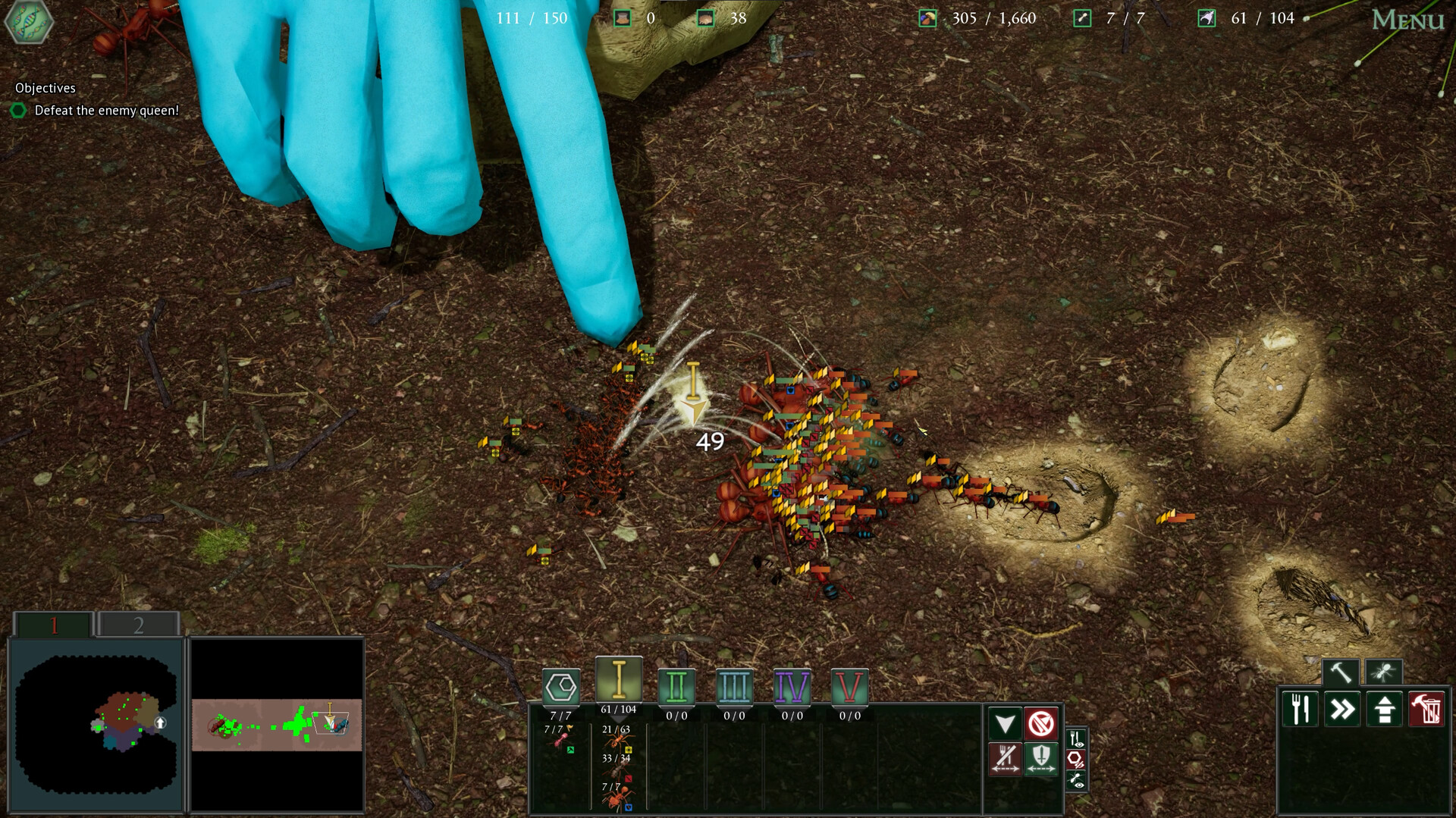 PC游戏《地下蚁国 Empires of the Undergrowth》中文v1.000419