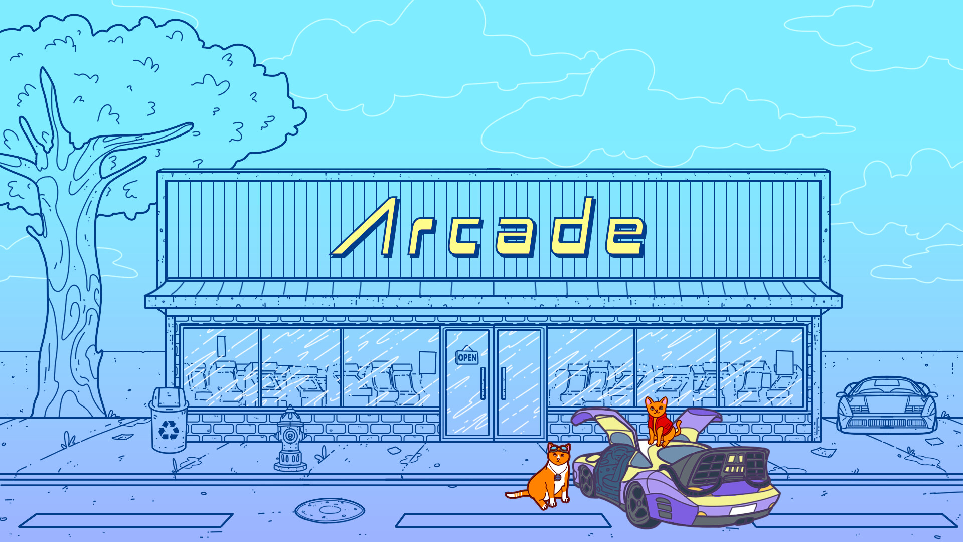 PC游戏《电玩街机满是猫 An Arcade Full of Cats》中文+Build.17271401