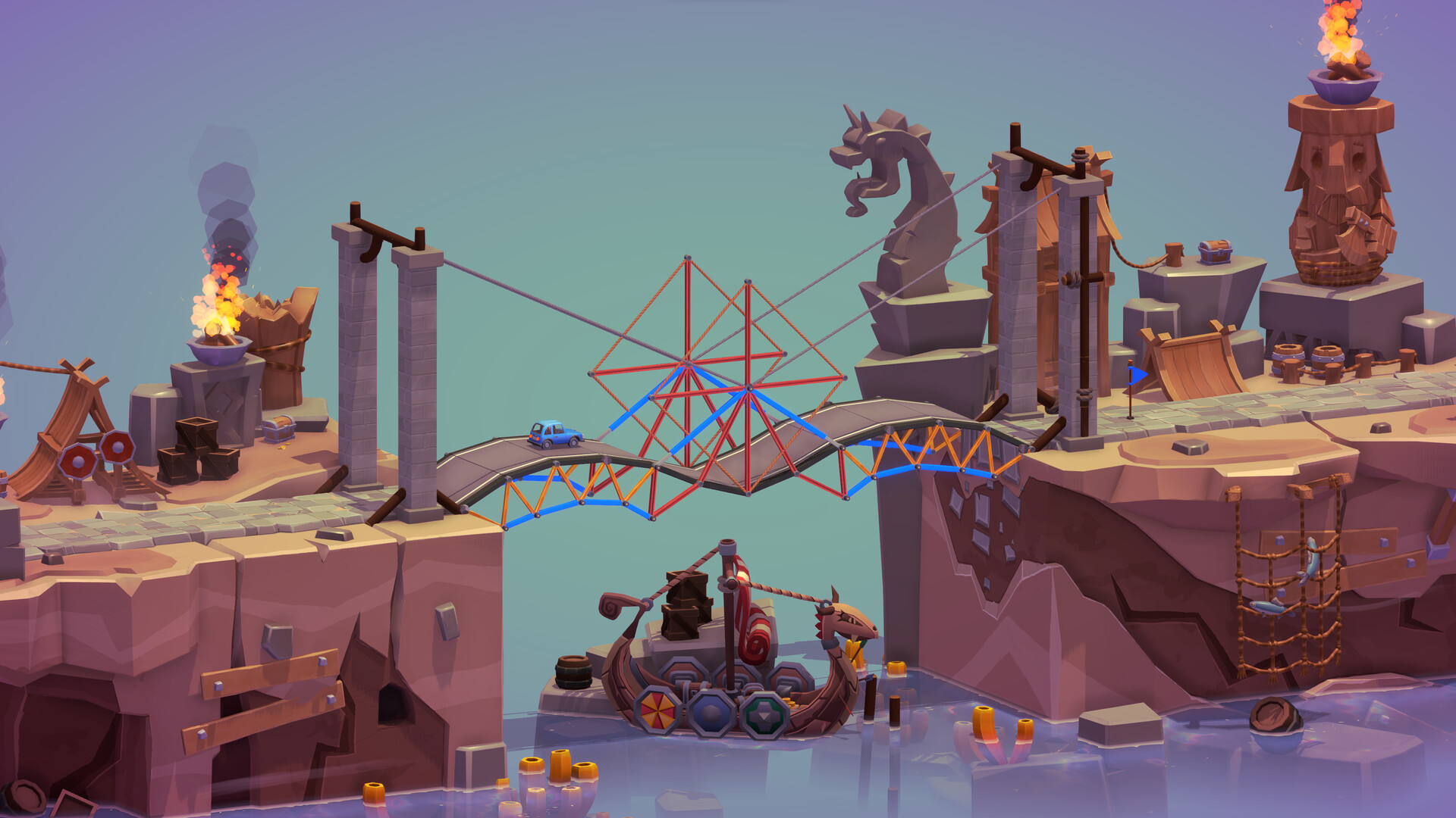 《桥梁建筑师3 Poly Bridge 3》中文v1.5.4
