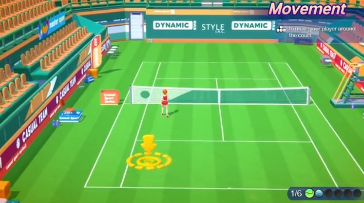 switch游戏《休闲运动系列 网球 Casual Sport Series Tennis》美版中文+1.2补丁