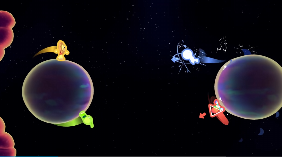 switch游戏《哪边是上 银河游戏 Which Way Up Galaxy Games》 美版中文+1.0.1补丁