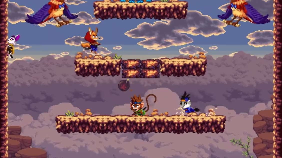 switch游戏《妖怪英雄 Kemono Heroes》 美版中文+1.0.1补丁