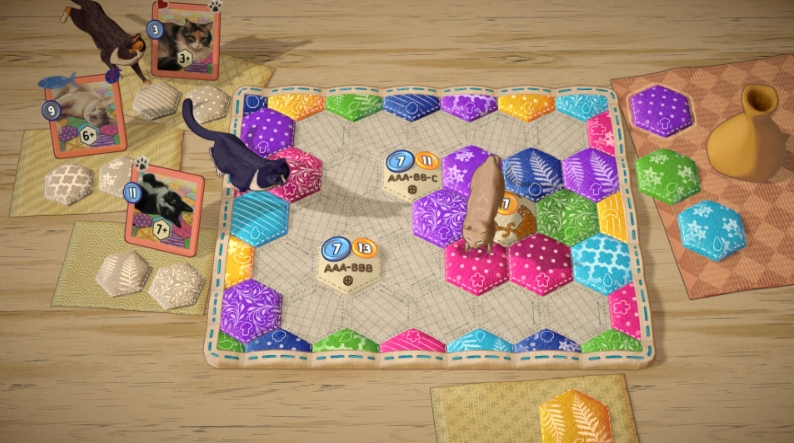 switch游戏《猫与花毯 Quilts and Cats of Calico》美版中文+1.0.227补丁