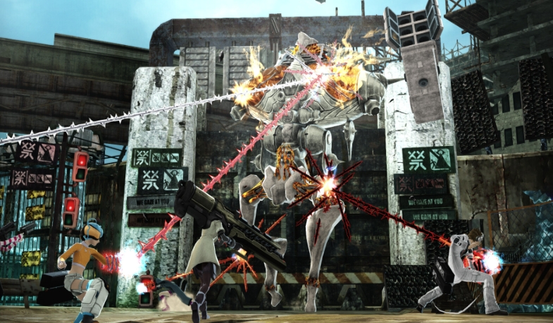 switch游戏《自由战争 复刻版 FREEDOM WARS Remastered》美版中文+1.8.0补丁+1DLC