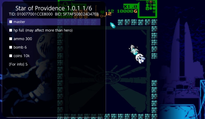 switch神意之星 Star of Providence 金手指+1.0.2