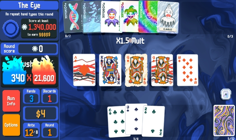 switch游戏《小丑牌 Balatro》美版中文+1.1.3补丁