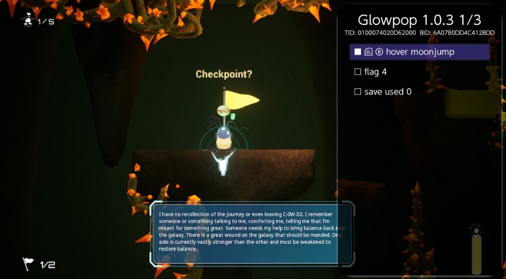 switch闪耀之旅 Glowpop 1.0.3 金手指